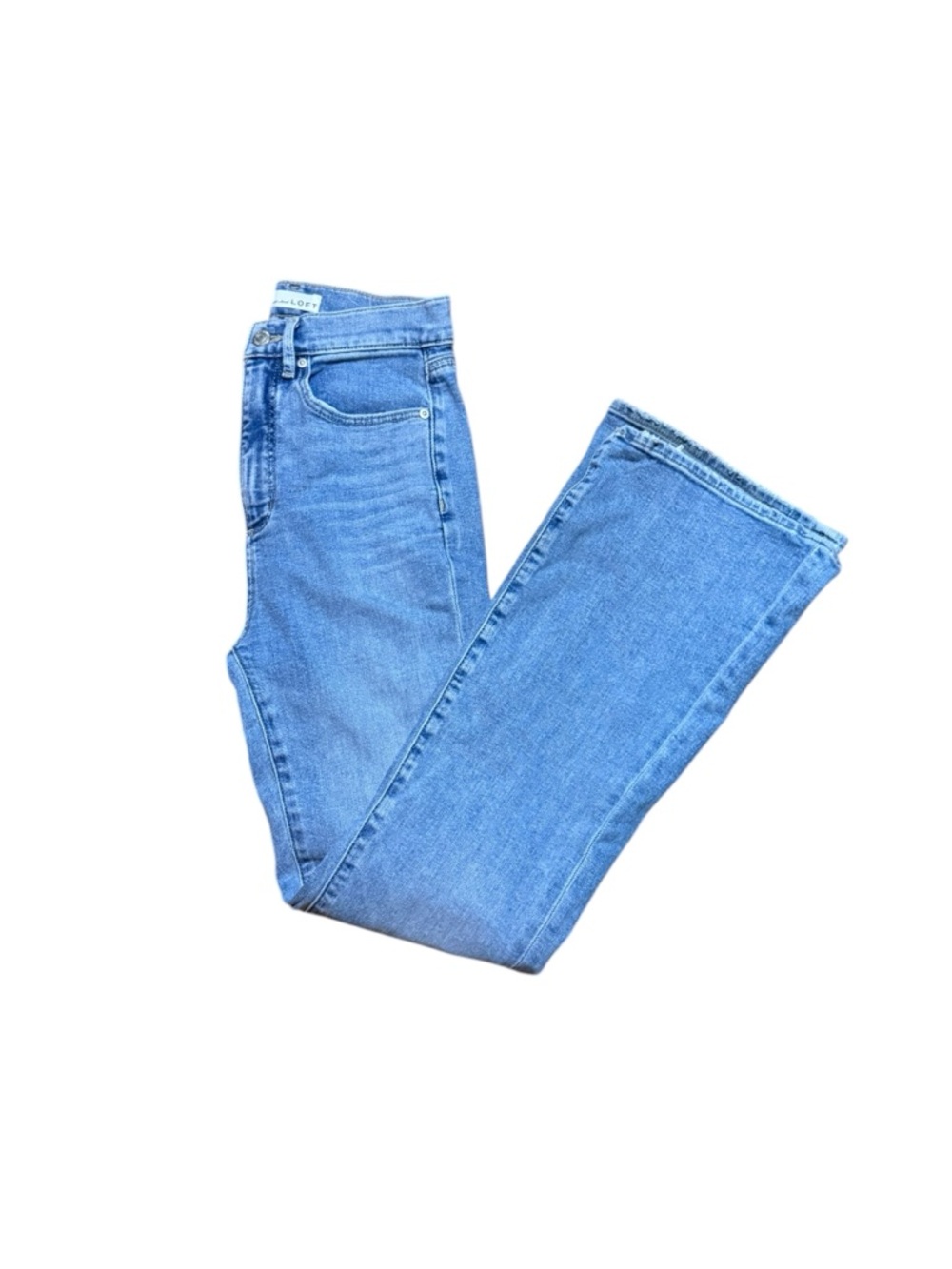 LOFT Light Blue The Slim Flare Jeans